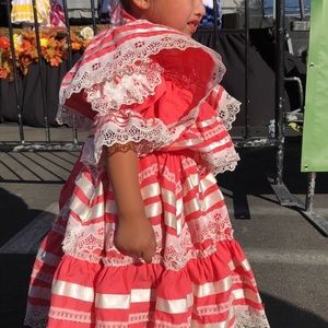 Jalisco Folklorico dress toddler size